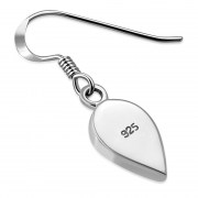  Mother of Pearl Drop Sterling Silver Earrings, e319